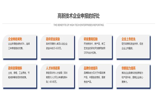 深圳市高新技術企業認定 稅收優惠、申報時間與申報條件詳解